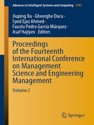 cover image of Proceedings of the Fourteenth International Conference on Management Science and Engineering Management